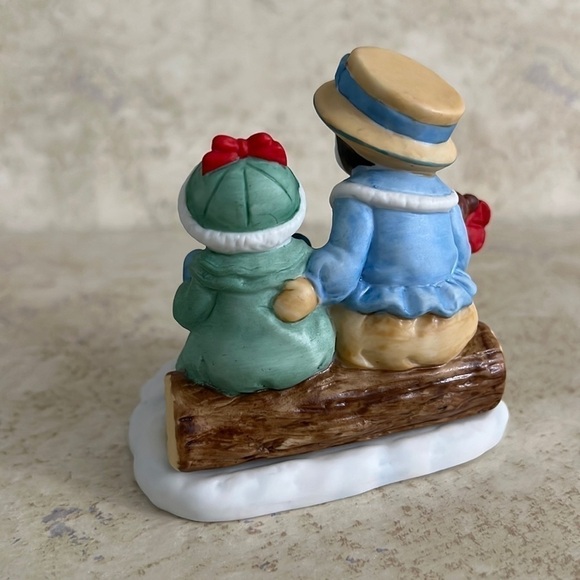 Kitty Cucumber Christmas Campfire Ellie and Muffin Schmid 1992 - Picture 3 of 6